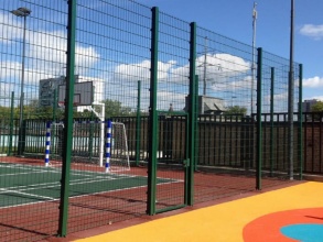 3D заборы для спортивной площадки 15 метров фото в Талдоме