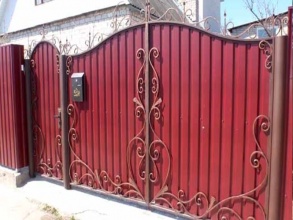 Калитка - пример 1 фото в Талдоме