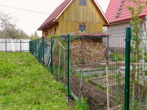 3D заборы 15 метров фото в Талдоме